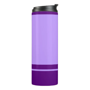 Termo Taza con diseño púrpura de varios colores