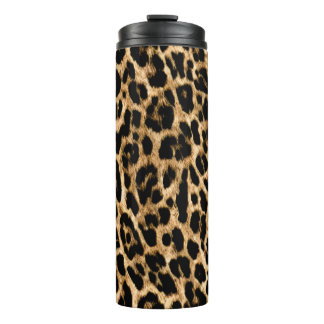 Termo Taza con estampado de guepardo de moda
