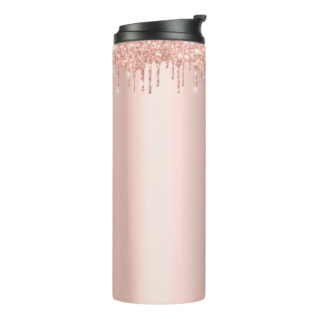 Termo Taza de acero inoxidable de oro rosa 20oz (Rotado hacia la izquierda)