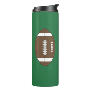 Termo Taza de café de fútbol personalizada Viajero