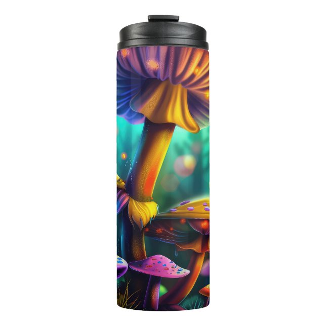 Termo Taza de champiñones de fantasía (Anverso)