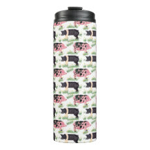 Taza de viaje de cerdo Old Spot: caprichosa inspir