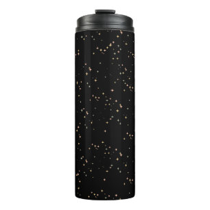 Termo Taza de viaje estética de estrellas del cielo noct