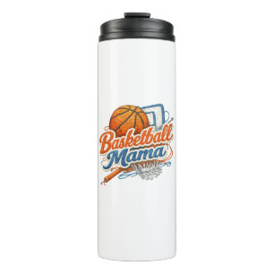 Termo Taza de viaje para Mamá de Baloncesto