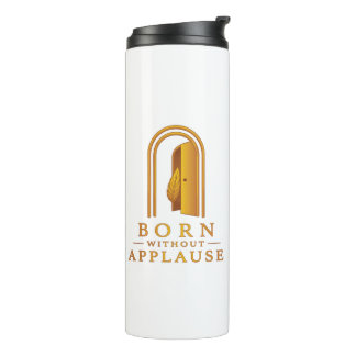 Termo Taza de viaje Puerta Dorada y Pluma Inspiradora