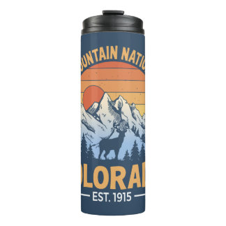 Termo Taza de viaje Rocky Mountain National Park
