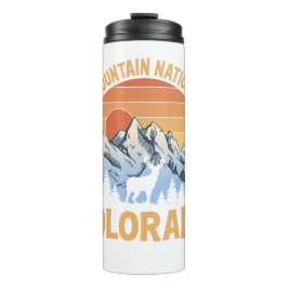 Termo Taza de viaje Rocky Mountain National Park