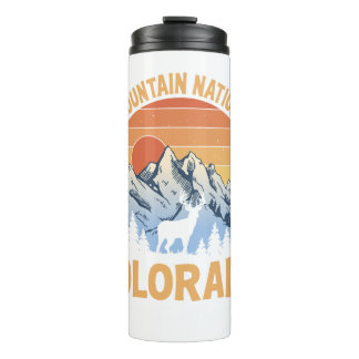 Termo Taza de viaje Rocky Mountain National Park