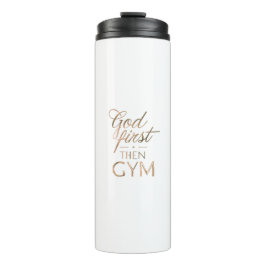Termo Taza Dios Primero Luego Gimnasio – Motivación Cris