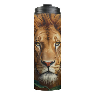 Termo Taza Majestuosa del León – Taza de Café de Vida Si