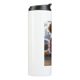 Termo Taza Panola & Gata Listos para Lanzar