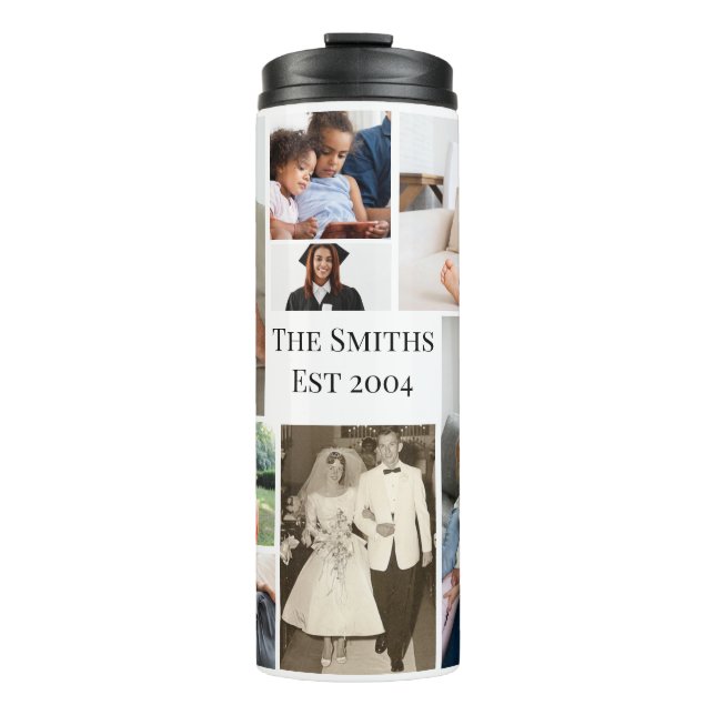 Termo Taza personalizada de 16 oz con foto (Anverso)