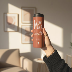 Termo Taza personalizada de boda para pareja para esposo