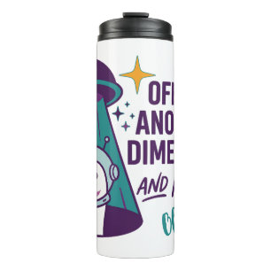 Termo Taza Personalizada de Ganso OVNI, Regalo Divertido