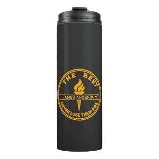 Termo Taza personalizada motivacional con nombre persona