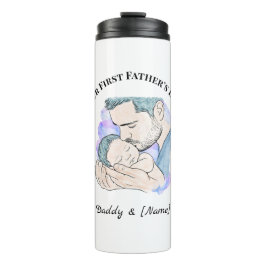 Termo Taza personalizada para el primer día del padre pa