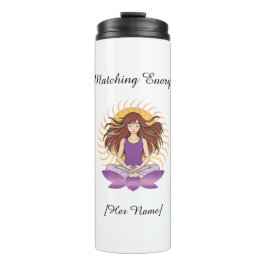 Termo Taza personalizada para ella | Nombre y texto