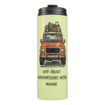 Taza refrescante para fuera de carretera con capyb