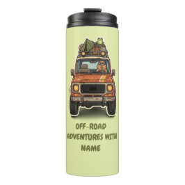 Termo Taza refrescante para fuera de carretera con capyb
