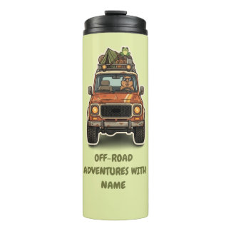Termo Taza refrescante para fuera de carretera con capyb