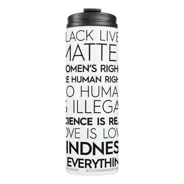 Termo Taza termal #KindnessIsEverthing (Anverso)