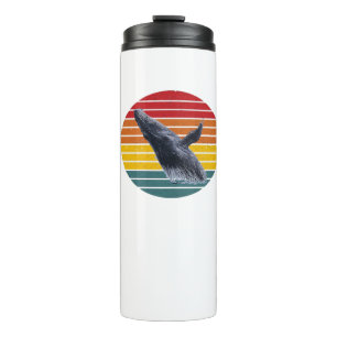 Termo Taza Térmica a Prueba de Fugas de Ballena Jorobada