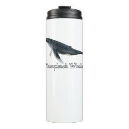 Termo Taza Térmica a Prueba de Fugas de Ballena Jorobada