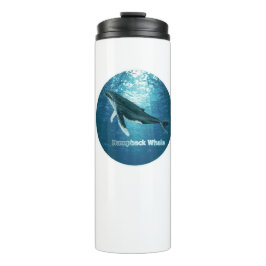 Termo Taza Térmica a Prueba de Fugas de Ballena Jorobada