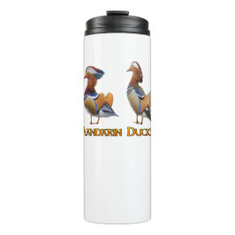Termo Taza térmica a prueba de fugas de pato mandarín