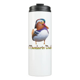 Termo Taza térmica a prueba de fugas de pato mandarín