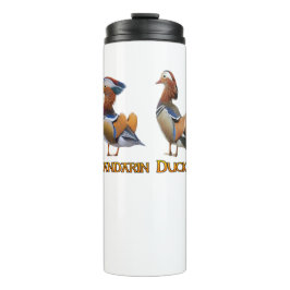 Termo Taza térmica a prueba de fugas de pato mandarín