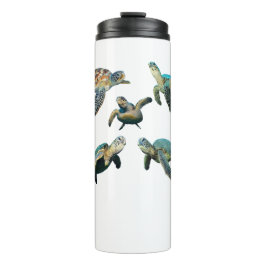 Termo Taza térmica a prueba de fugas de tortuga marina