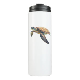 Termo Taza térmica a prueba de fugas de tortuga marina