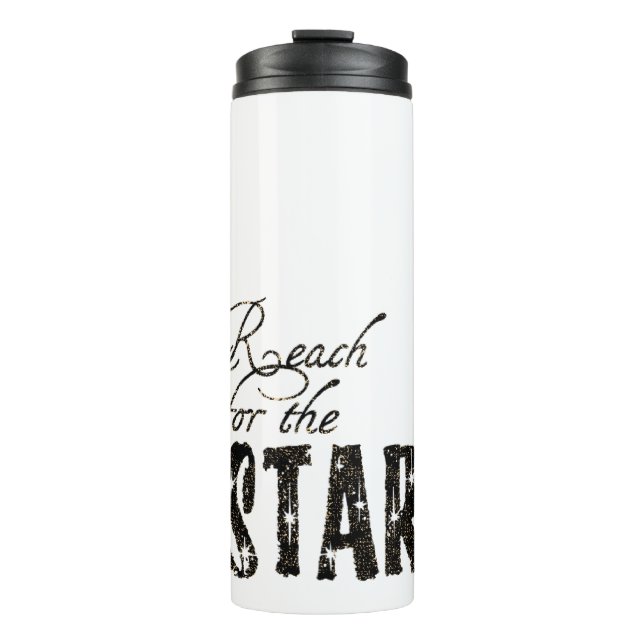 Termo Taza Térmica Alcanza las Estrellas (Anverso)