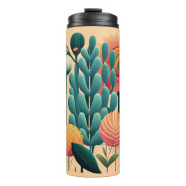 Termo Taza térmica botánica