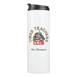 Termo Taza térmica CLUB de Maestros Cansados Maestra Div