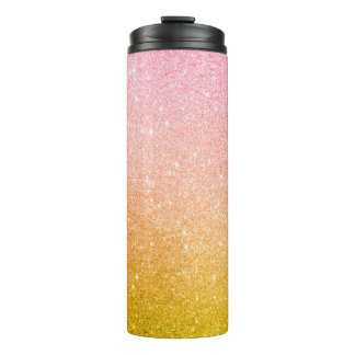 Termo Taza térmica con efecto ombre de purpurina