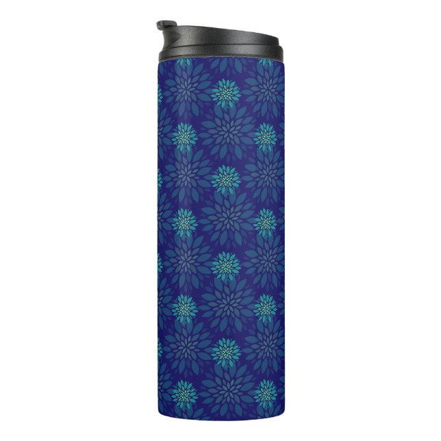 Termo Taza térmica con estampado floral (Rotado hacia la derecha)