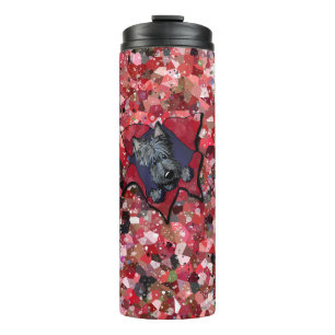 Termo Taza térmica con explosión de Terrier escocés