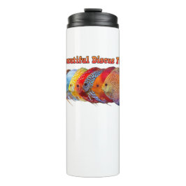 Termo Taza térmica con hermoso pez disco