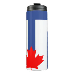 Termo Taza térmica con la bandera de Toronto, Canadá