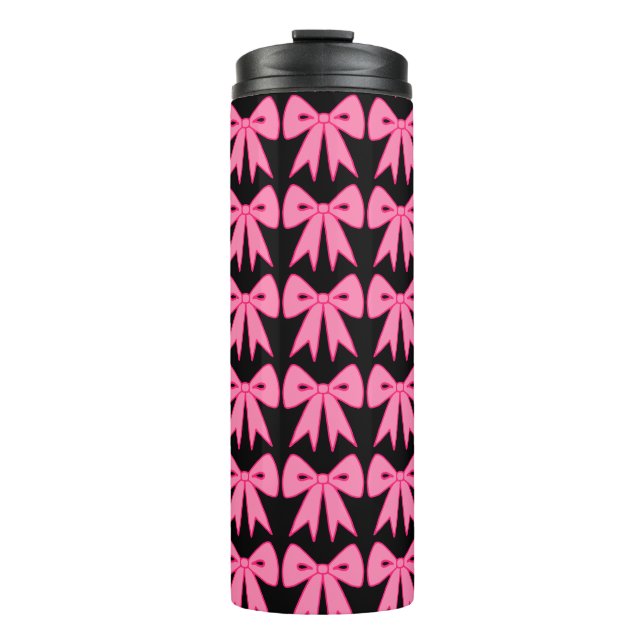 Termo Taza térmica con lazo rosa (Anverso)
