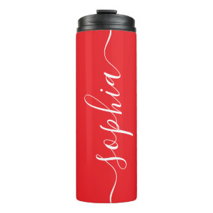 Termo Taza térmica con nombre personalizado en escritura