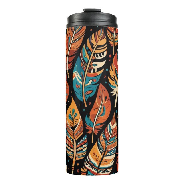 Termo Taza térmica con plumas (Anverso)