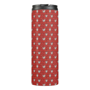 Termo Taza térmica con tejido de CORAZÓN