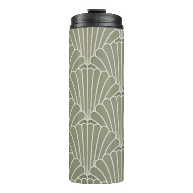 Termo Taza térmica con ventiladores Art Deco (Anverso)