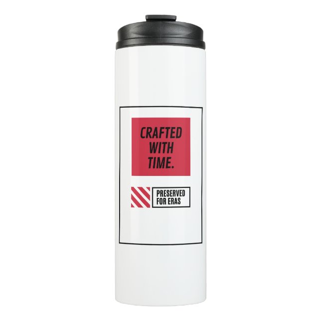 Termo Taza térmica Crafted With Time (Anverso)