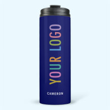 Taza térmica de 12 oz personalizable con logotipo 