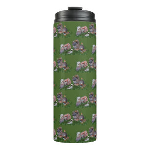 Termo Taza térmica de animales del bosque