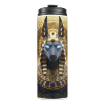 Taza térmica de Anubis el chacal | Dios del Antigu